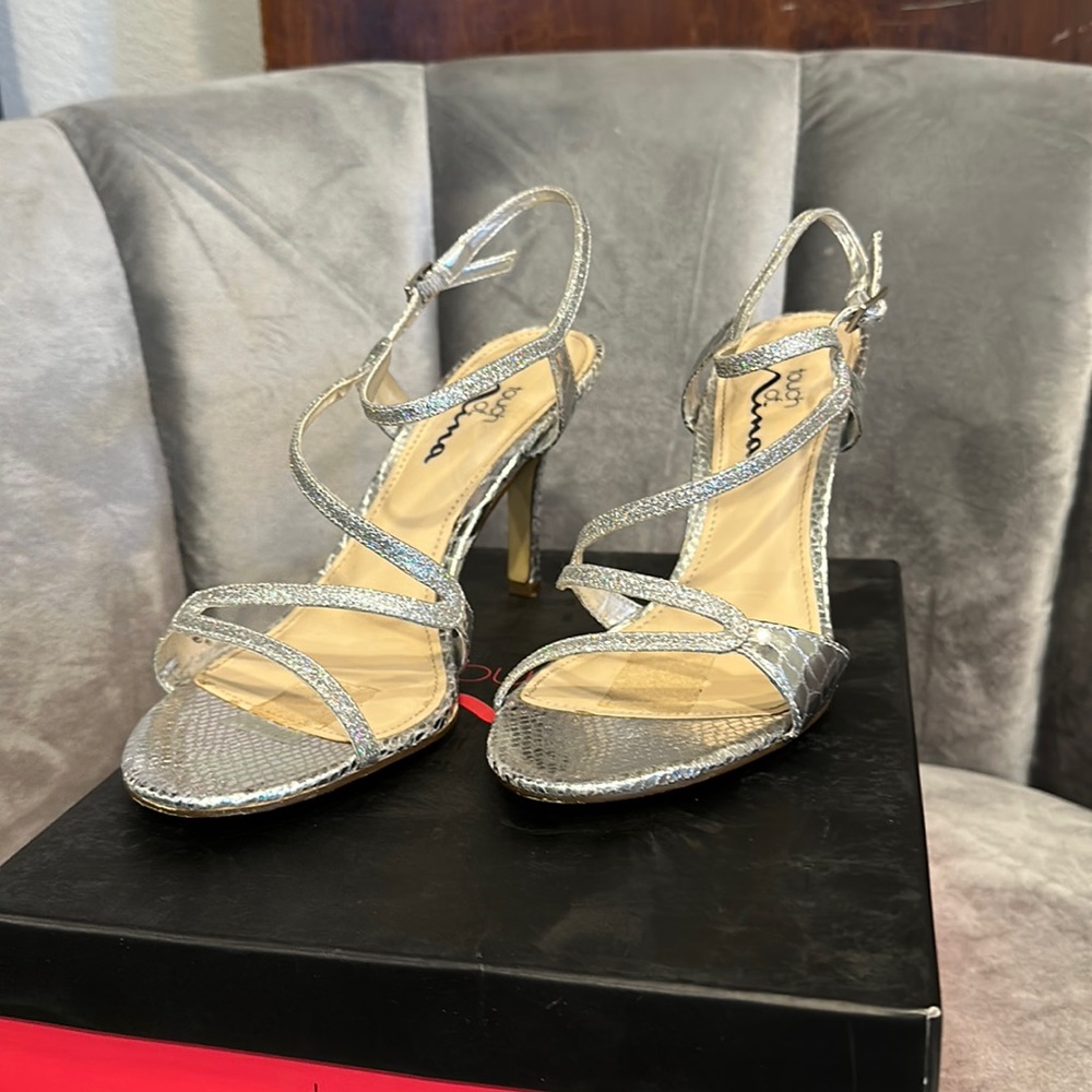 Touch of Nina glitter heels
